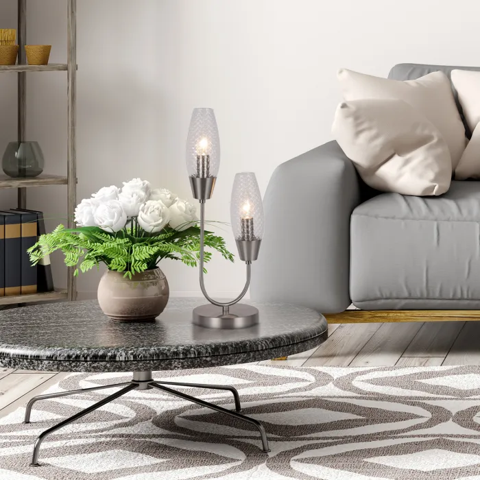 Escada 10165/2 E14*60W Nickel от ImperiumLoft