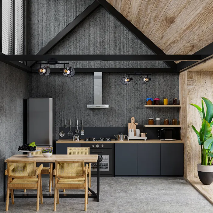Настенно-потолочный свет Escada ROOK 689/2A Black от ImperiumLoft