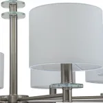 Подвесная люстра Escada 641/8PL E14*60W Satin nickel