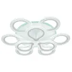 Escada 10270/9 LED*137+11W White