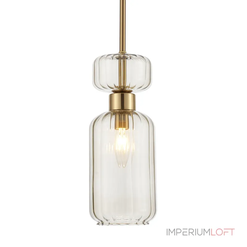Подвесной светильник Escada 1141/1S E14*60W Antigue copper/Beige
