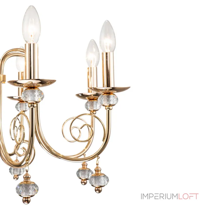 Подвесная люстра Escada 678/8PL E14*40W Gold Подвесная люстра Escada 678/8PL E14*40W Gold