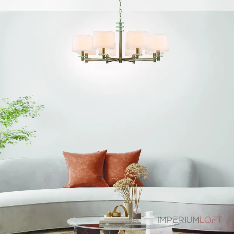 Подвесная люстра Escada 641/8PL E14*60W Satin nickel Подвесная люстра Escada 641/8PL E14*60W Satin nickel