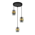 Подвесной светильник Escada HURRICANE 1139/3S Black/Gold