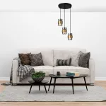 Подвесной светильник Escada HURRICANE 1139/3S Black/Gold
