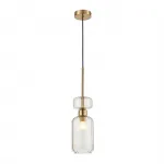 Подвесной светильник Escada 1141/1S E14*60W Antigue copper/Beige