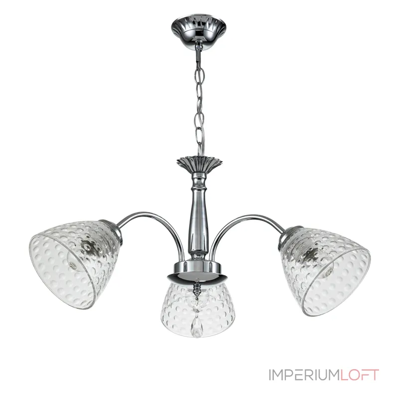 Подвесная люстра Escada 658/3PL E27*40W Chrome Подвесная люстра Escada 658/3PL E27*40W Chrome