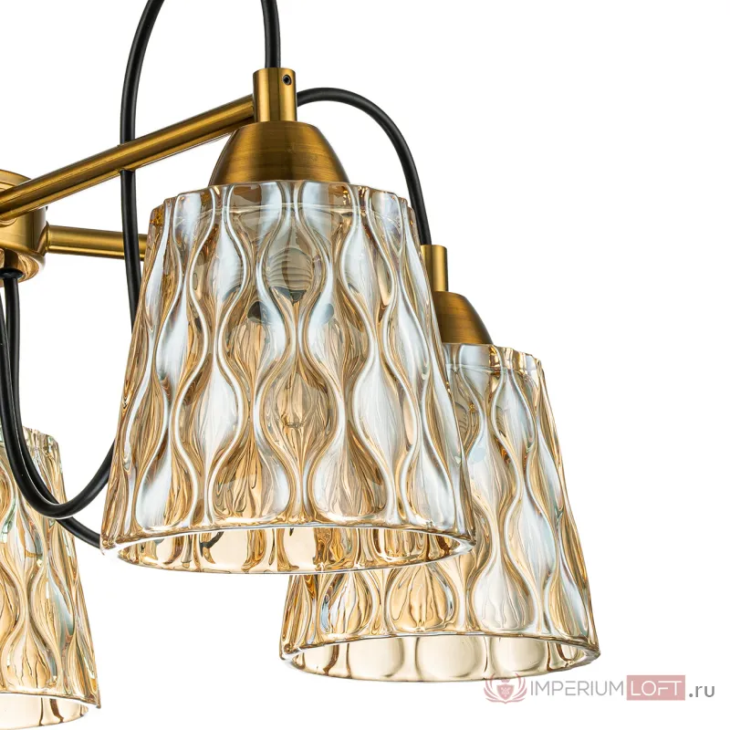 Подвесной светильник Escada 1125/5PL E27*40W Brass