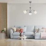 Подвесная люстра Escada 658/3PL E27*40W Chrome