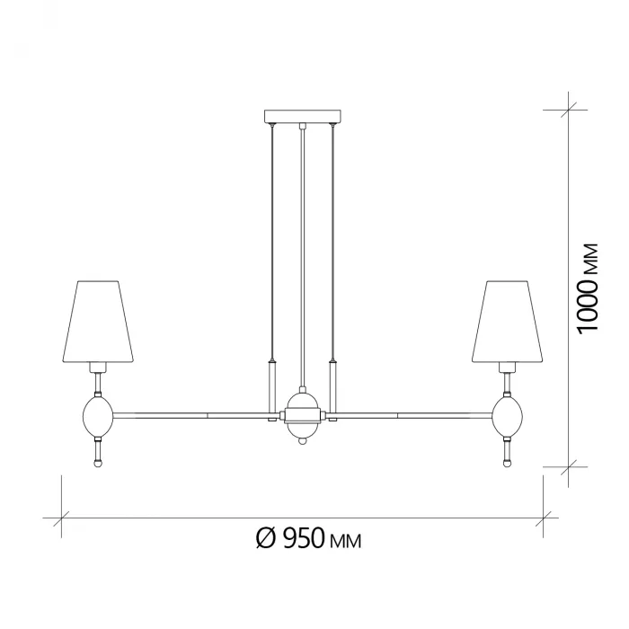 Escada 2106/10S E14*40W Nickel от ImperiumLoft