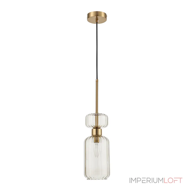 Подвесной светильник Escada 1141/1S E14*60W Antigue copper/Beige