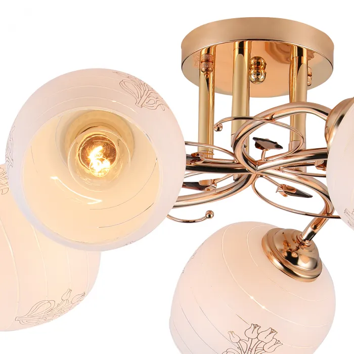 Escada 1121/5PL E27*40W Gold от ImperiumLoft