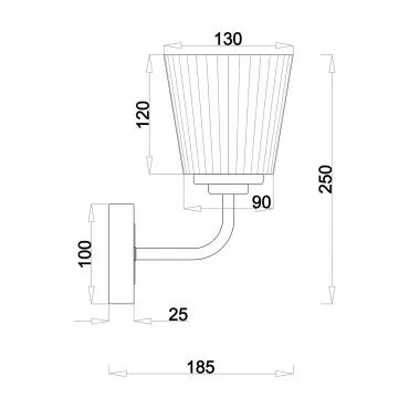 Escada 685/1A E14*60W Copper от ImperiumLoft