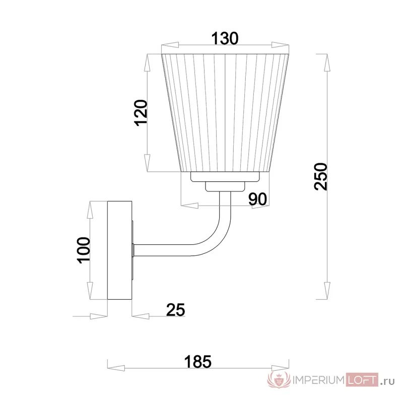 Escada 685/1A E14*60W Copper от ImperiumLoft