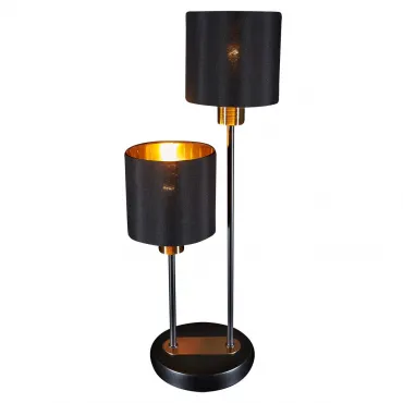 Настольная лампа Escada 1109/2 E14*40W Black/Gold