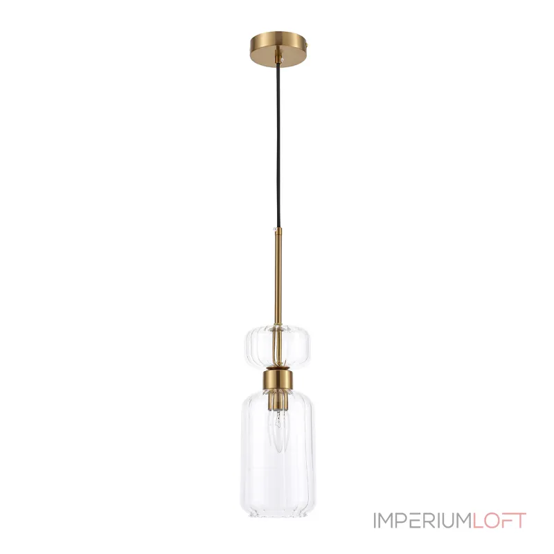 Подвесной светильник Escada 1141/1S E14*60W Antigue copper/Clear