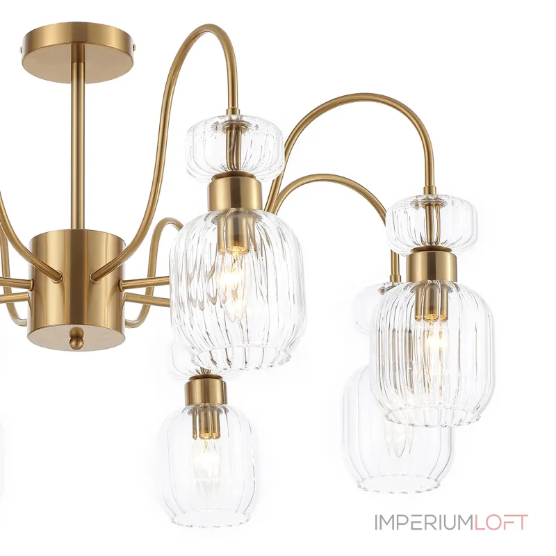 Escada 1141/8PL E14*60W Antigue copper/Clear