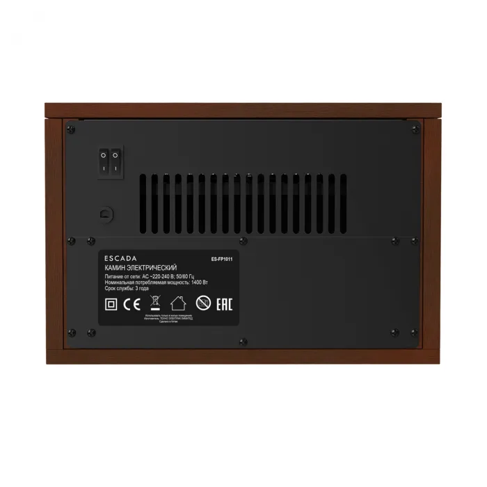 Каминный нагреватель Escada ES-FP1011(темный дуб) от ImperiumLoft