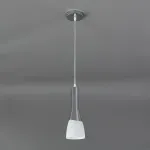 Подвесной светильник Escada 10167/1S E27*60W Chrome/White