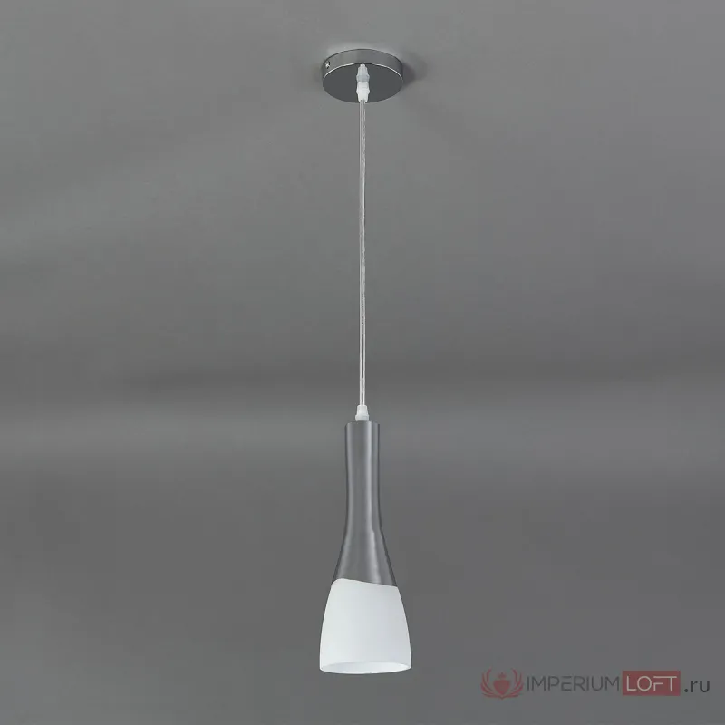 Escada 10167/1S E27*60W Chrome/White от ImperiumLoft