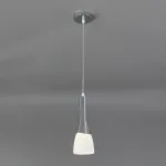 Подвесной светильник Escada 10167/1S E27*60W Chrome/White
