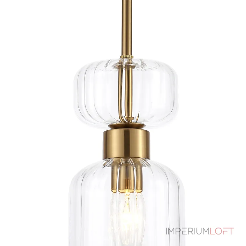Подвесной светильник Escada 1141/1S E14*60W Antigue copper/Clear