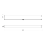 Настенный светильник Escada TRACE 10214/S LED White