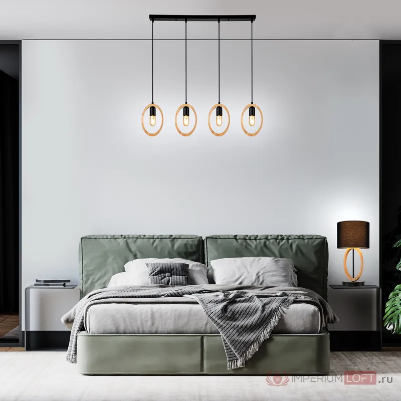 Escada 10196/4 E27*40W Black от ImperiumLoft