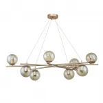 Подвесная люстра Escada 1119/8S E14*40W Gold