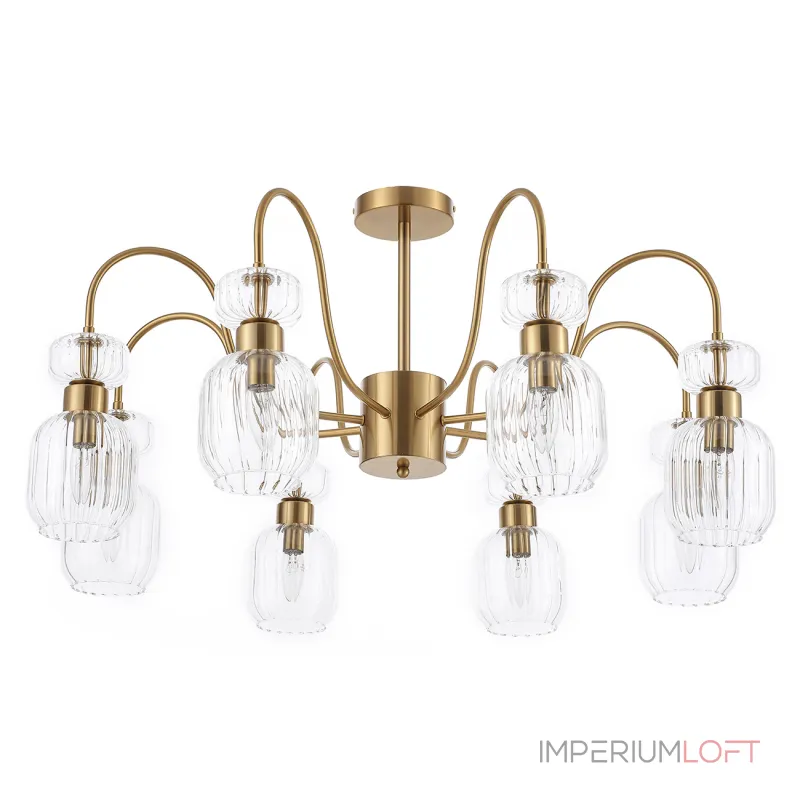 Escada 1141/8PL E14*60W Antigue copper/Clear