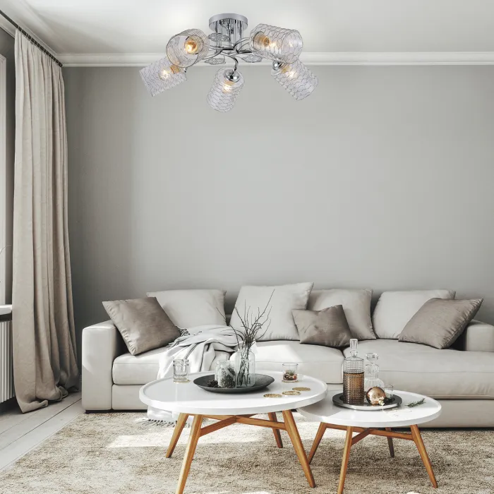 Escada 1113/5PL E27*40W Chrome от ImperiumLoft
