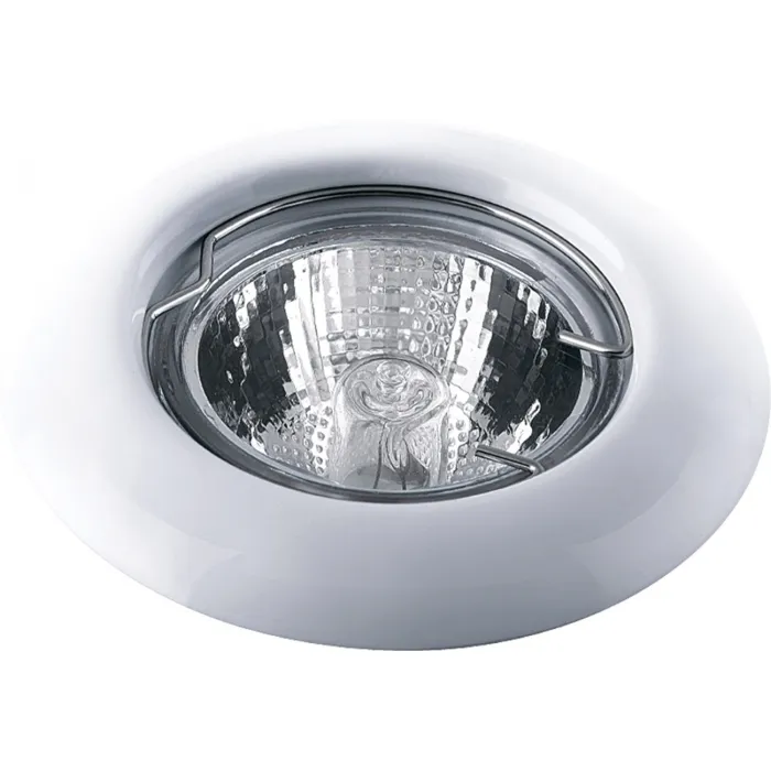 DOLIX OUT ROUND MR16 светильник встраиваемый IP65 для лампы MR16 35Вт макс., титан / стекло матовое от ImperiumLoft