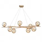 Подвесная люстра Escada 1119/8S E14*40W Gold