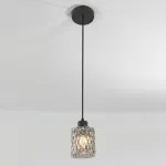 Подвесной светильник Escada 466/1S E27*60W Dark Smoky