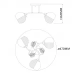 Escada 1119/3PL E27*40W Chrome от ImperiumLoft