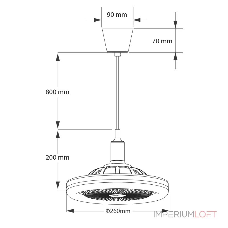 Подвесной светильник Escada IMPULSE 10210/S LED