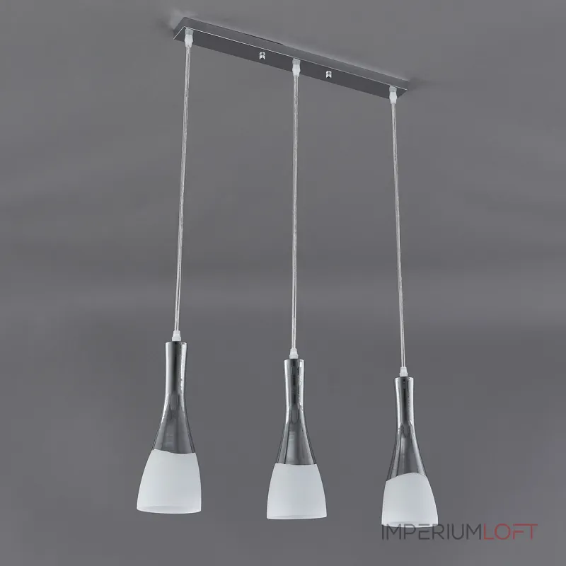 Подвесной светильник Escada 10167/3S E27*60W Chrome/White