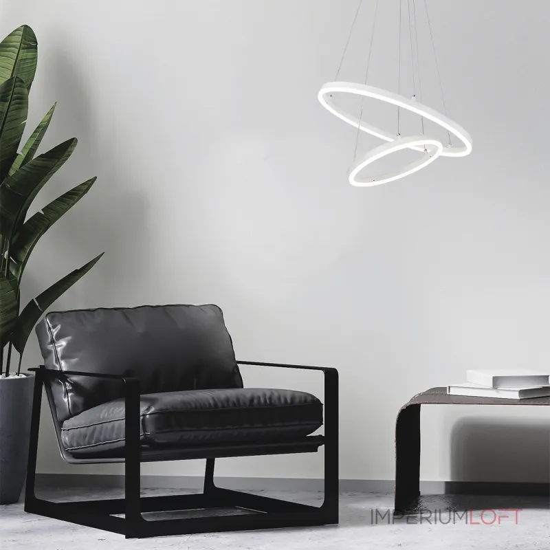 Подвесная люстра Escada 10254/2 LED*66W White APP Подвесная люстра Escada 10254/2 LED*66W White APP