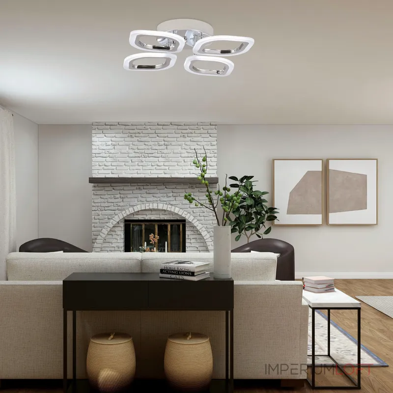 Потолочная люстра Escada ELLA 10222/4LED Chrome Потолочная люстра Escada ELLA 10222/4LED Chrome