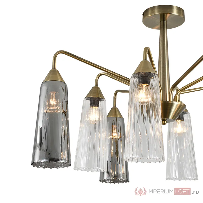 NAUTILUS SQUARE LED светильник IP65 с COB LED 6.7Вт (9Вт), 3000K, 520lm, 45°, антрацит от ImperiumLoft