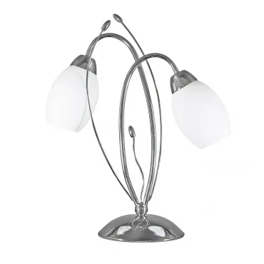 Настольная лампа Escada 10161/T E27*60W Chrome/White