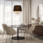 Подвесная люстра Escada 652/5S E27*60W Black Подвесная люстра Escada 652/5S E27*60W Black