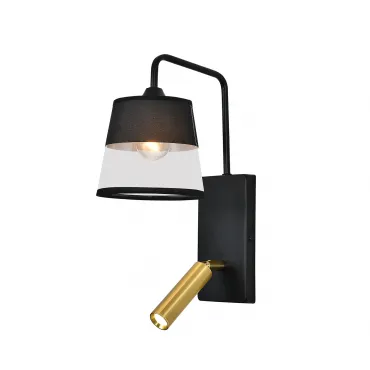 Настенный светильник Escada COMFY 598/1A Black/Brass