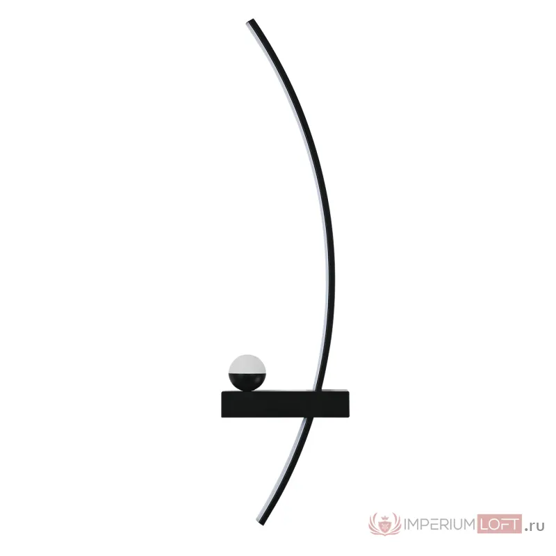 Настенный светильник Escada RAY 10220/2LED Black R от ImperiumLoft