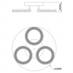 Escada 10281/3 LED*60W White от ImperiumLoft
