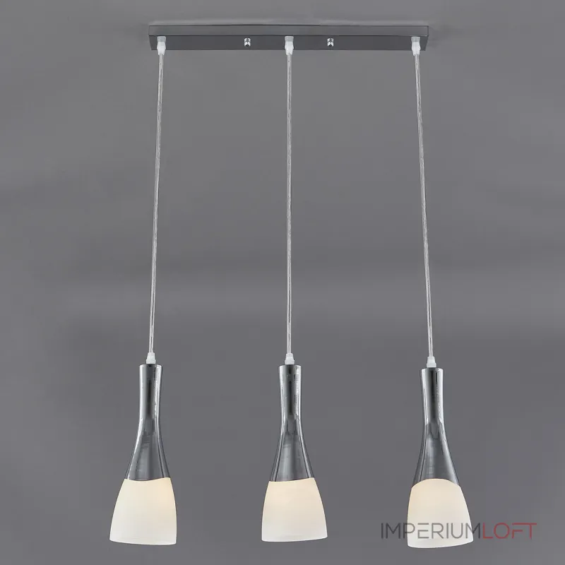 Подвесной светильник Escada 10167/3S E27*60W Chrome/White