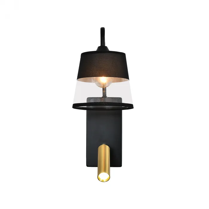 Настенный светильник Escada COMFY 598/1A Black/Brass