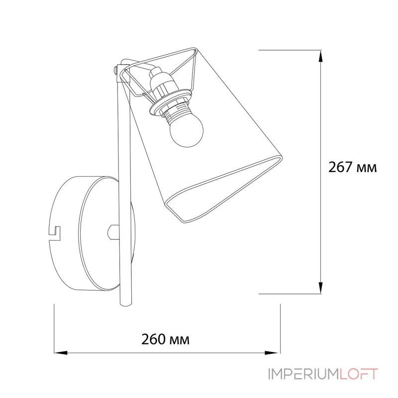 Настенный светильник Escada 10185/1A E14*40W Chrome/White Настенный светильник Escada 10185/1A E14*40W Chrome/White