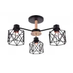 Escada 508/3PL E27*60W Black