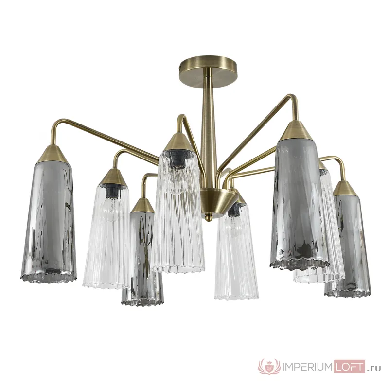 NAUTILUS SQUARE LED светильник IP65 с COB LED 6.7Вт (9Вт), 3000K, 520lm, 45°, антрацит от ImperiumLoft